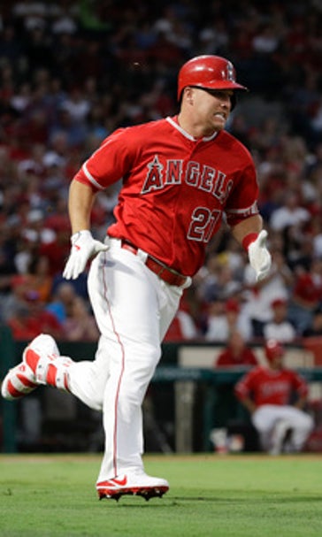 Trout returns from injury, but Rays beat Angels 2-1 in 10 (Jul 14, 2017)